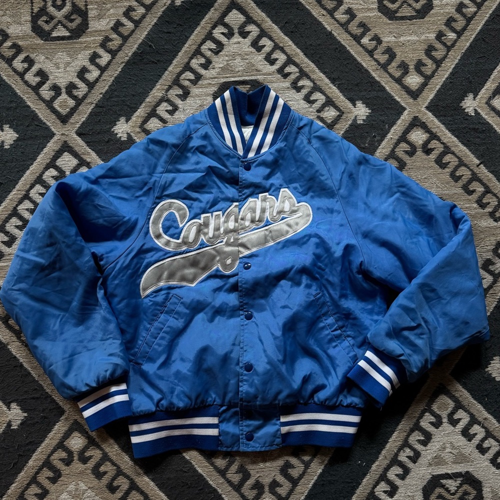 SOLD / Vintage cougars cheer jacket